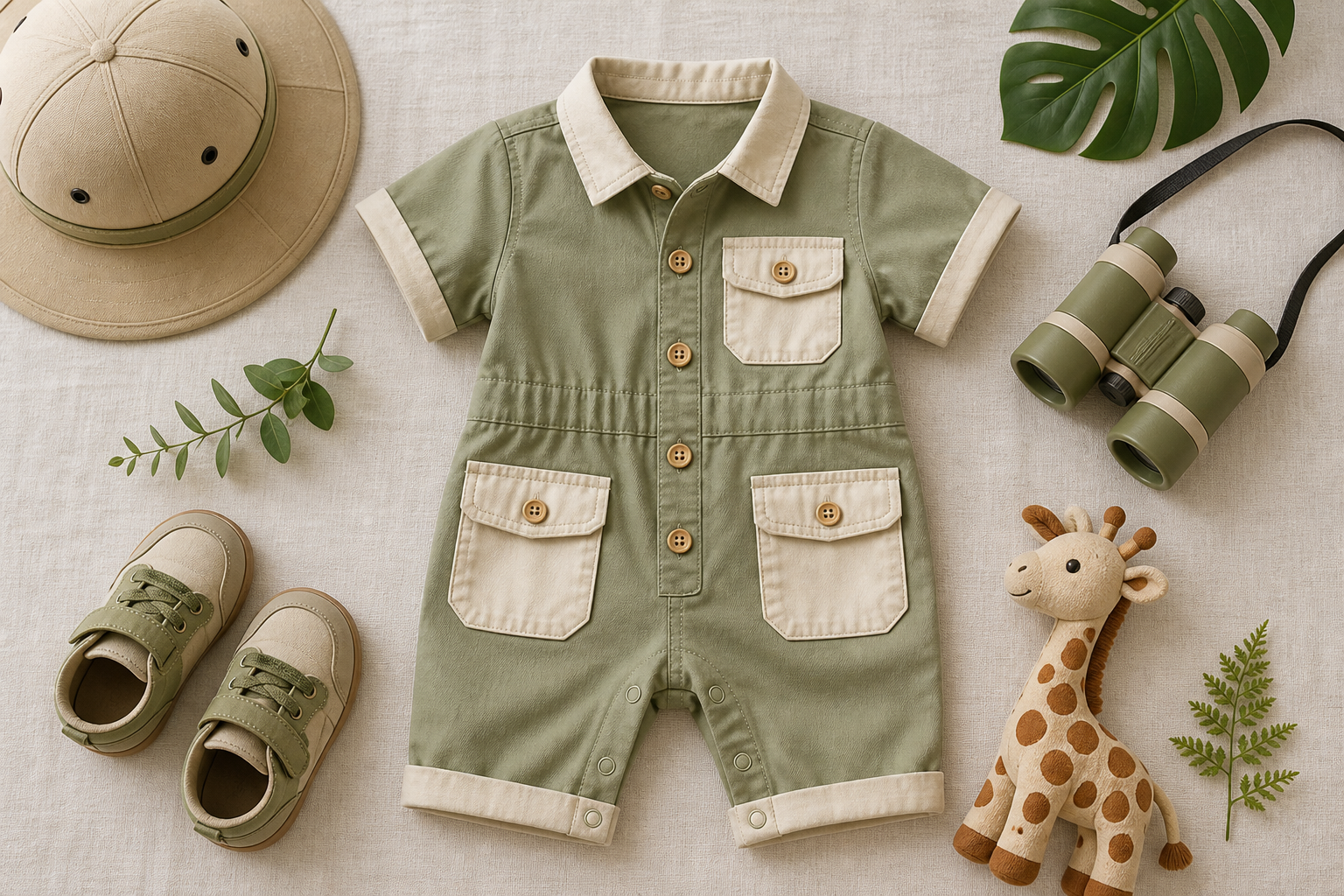 Tiny Explorer Romper
